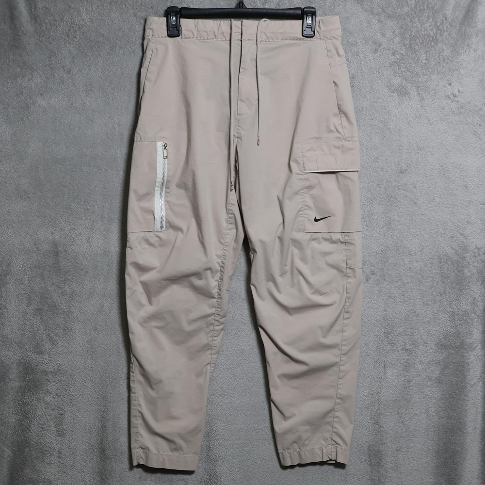 Nike Pants Mens 31x26.5 Beige Sportswear Cargo Taper Outdoor Gorpcore DD7034-236